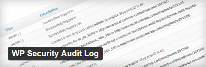 wordpress plugins wp security audit log