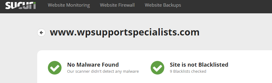 Sucuri_Website Tools_WP Support Specialist Blog