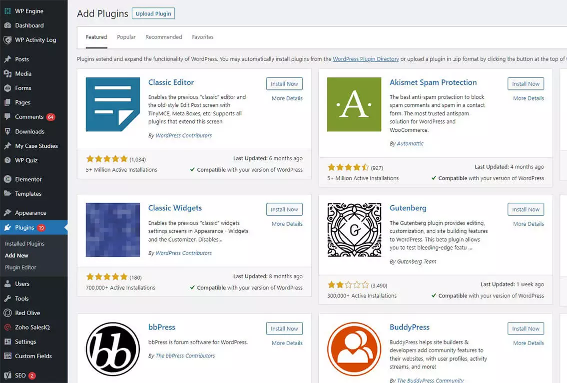 wordpress plugins