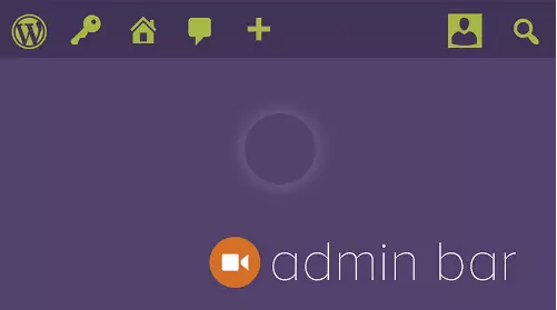 admin bar