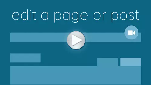 edit page or post