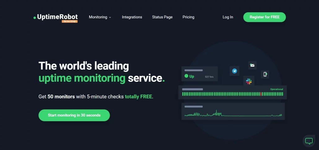 uptime robot for theme security